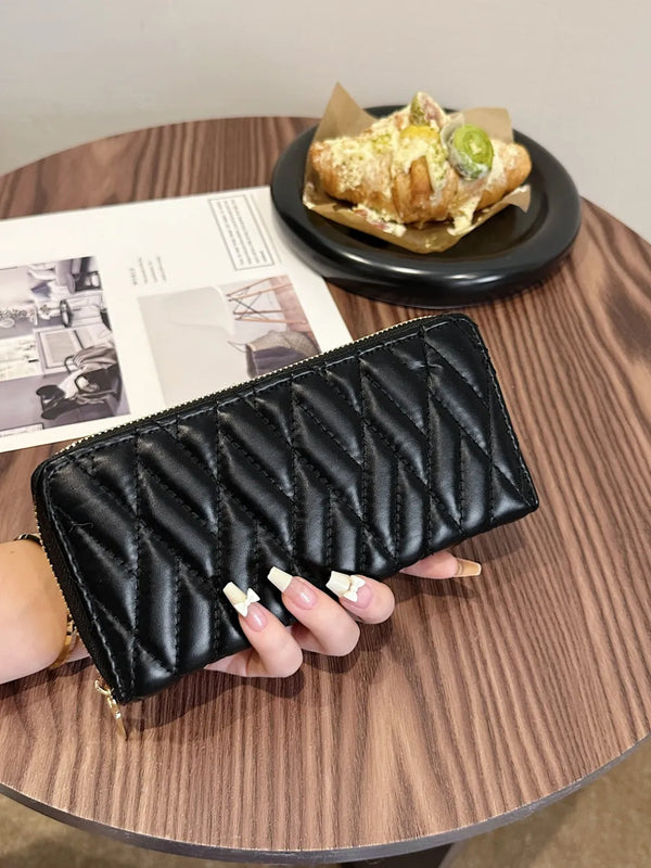 Portfel Slim PU Leather Jednolity