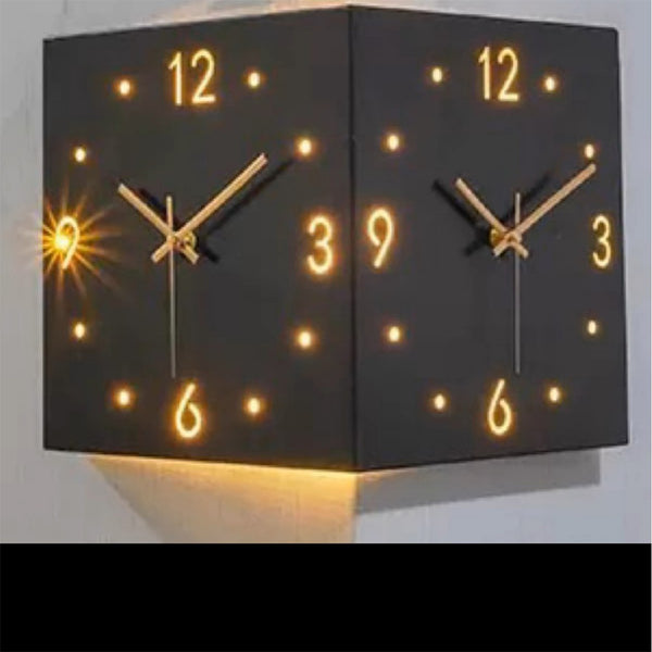 Zegar ścienny LED Nordic Dual-Glow