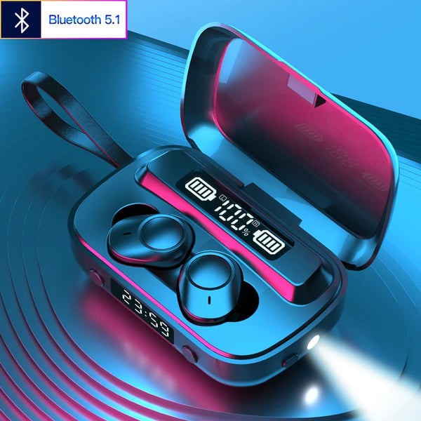 Słuchawki Bezprzewodowe TWS Bluetooth HiFi z Wyświetlaczem