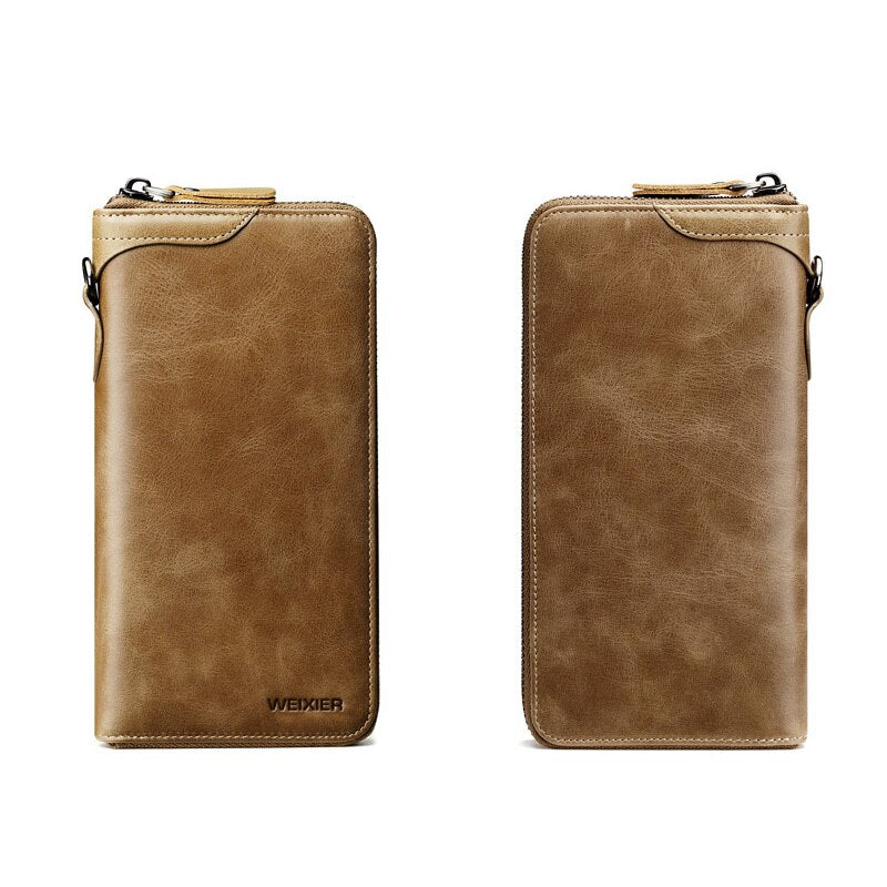 Portfel męski długi Vintage Split Leather