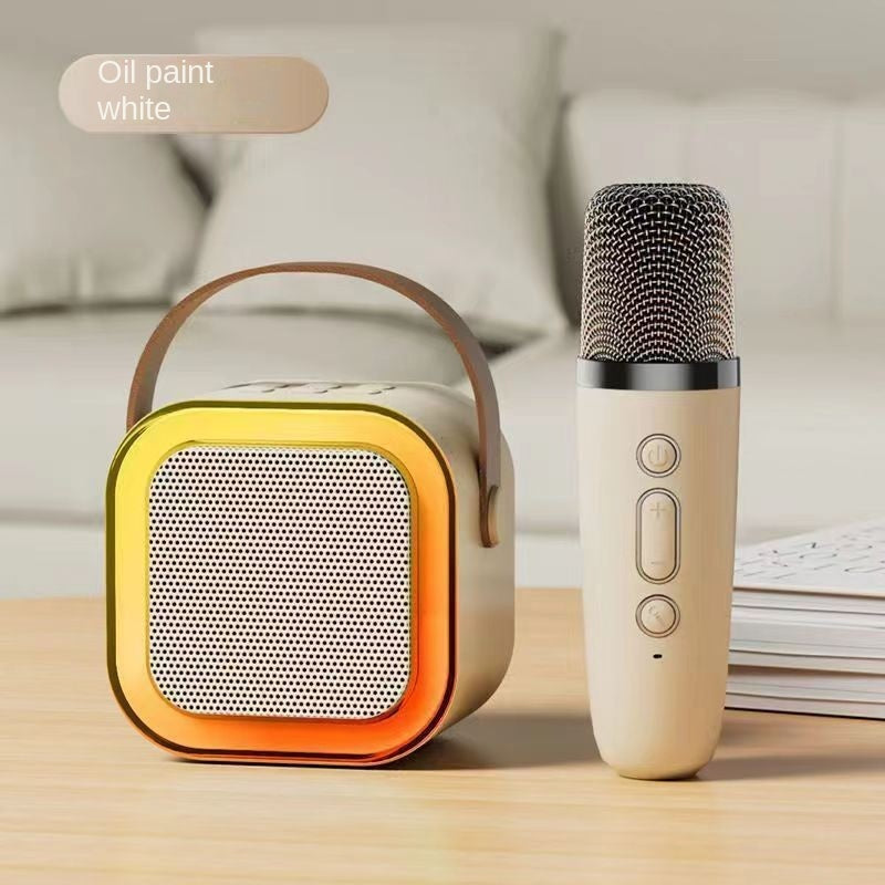 Przenośny zestaw karaoke Bluetooth z mikrofonem
