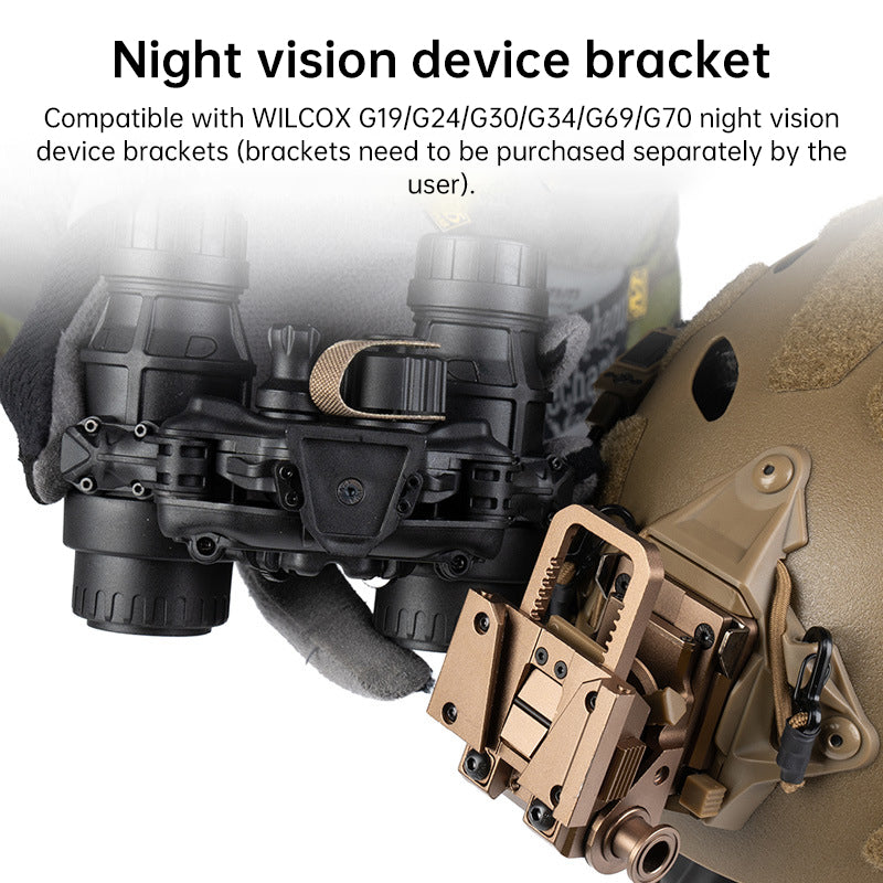 Atrapa Gogli NVG Model DTNVS – Taktyczny Akcesoria do Kasku Airsoft, Paintball i Cosplay