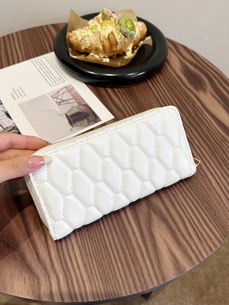 Portfel Slim PU Leather Jednolity