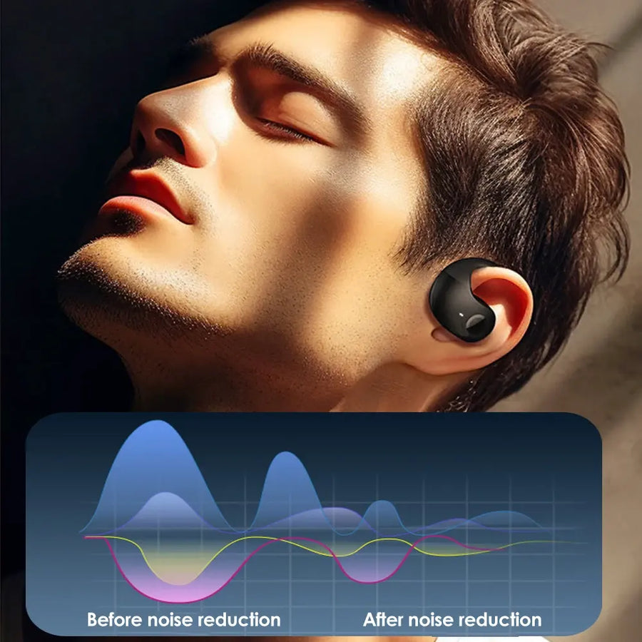 Sportowe słuchawki Bluetooth 5.3 z zaczepami na uszy