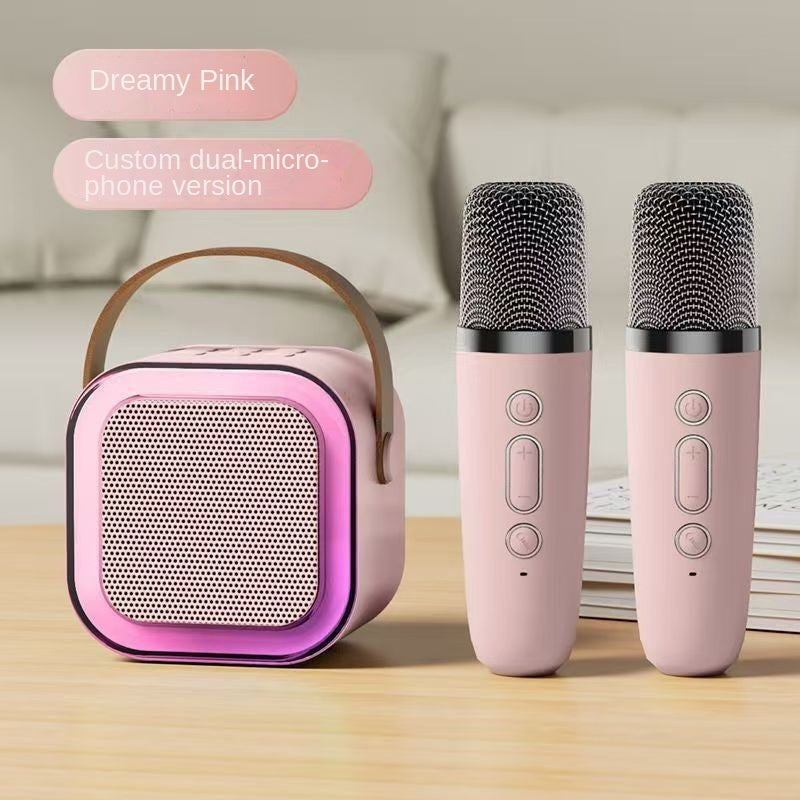 Przenośny zestaw karaoke Bluetooth z mikrofonem