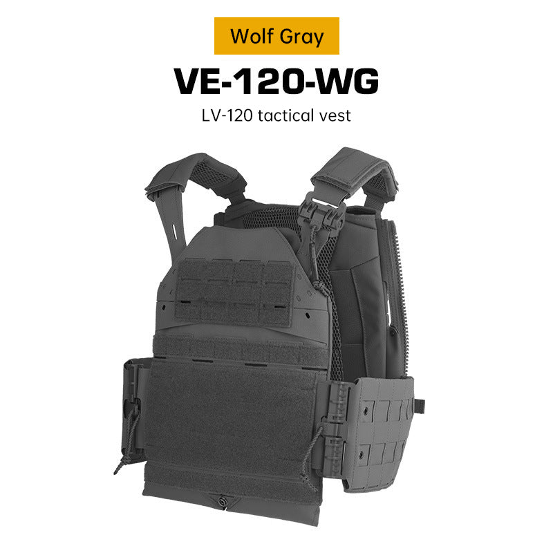 Kamizelka taktyczna do ASG — system MOLLE, typ plate carrier