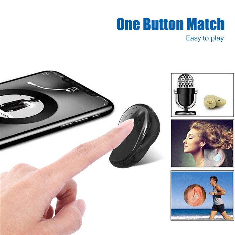 Mini słuchawka Bluetooth z mikrofonem do rozmów