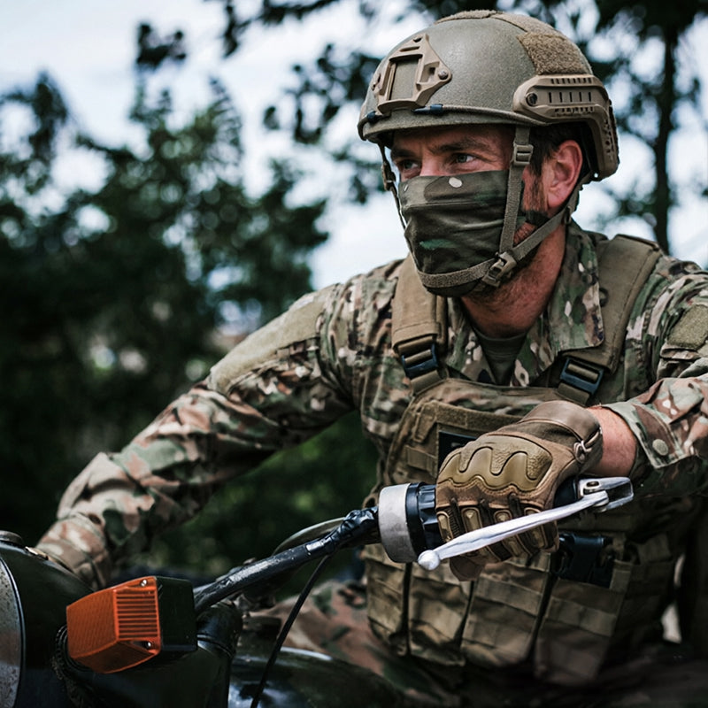 Rękawice Taktyczne Męskie – Pełne Palce, Antypoślizgowe do Militarnych, Outdoor i Fitness