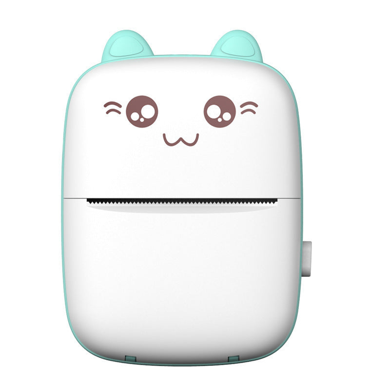Przenośna Drukarka Termiczna MINI CAT - Bluetooth, Druk Zdjęć i Etykiet