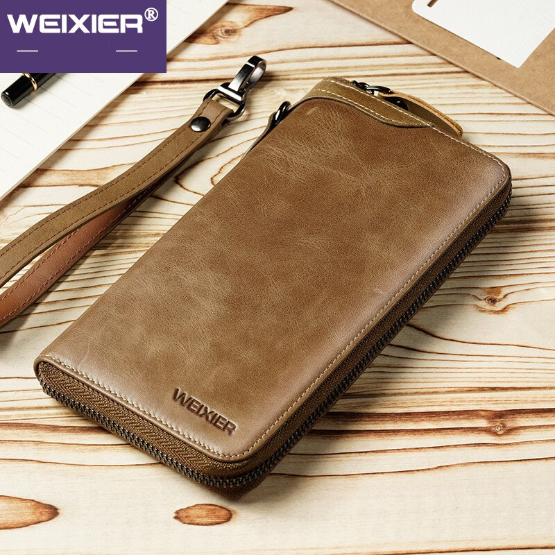 Portfel męski długi Vintage Split Leather