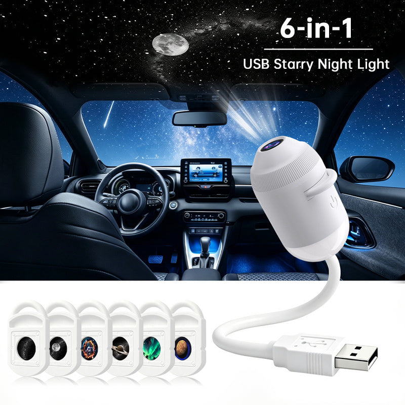 Projektor Galaxy & Ocean 5D – 3/6/12/24 Wzory, Pilot, USB