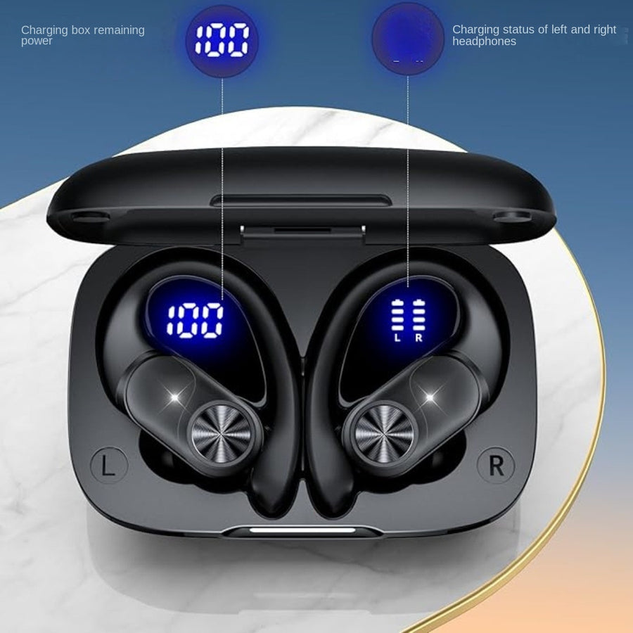 Sportowe słuchawki bezprzewodowe Bluetooth do biegania