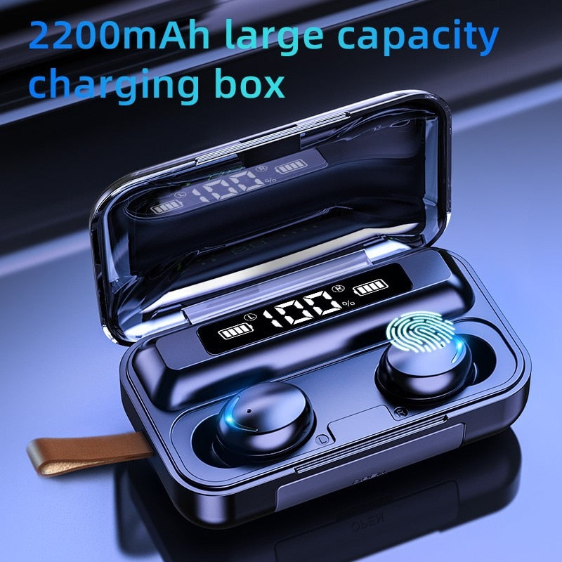 Słuchawki TWS F9-8 Bluetooth 5.0 z etui 2200 mAh