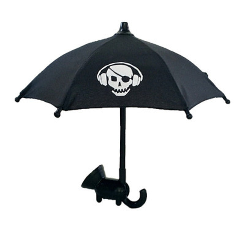 Mini parasolka do telefonu z przyssawką