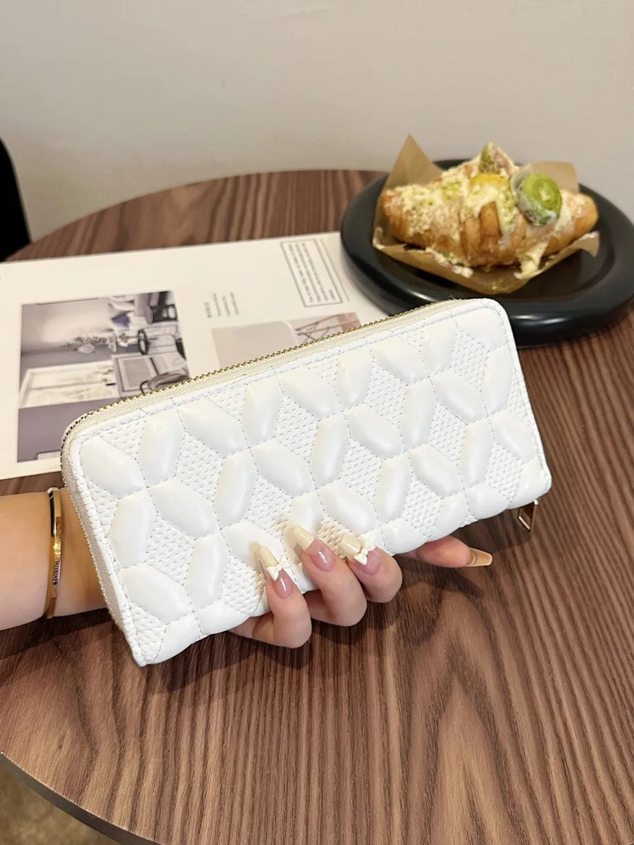 Portfel Slim PU Leather Jednolity