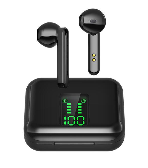 Słuchawki TWS J4 Bluetooth 5.0 z wyświetlaczem LED