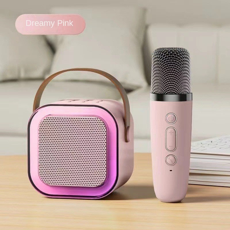 Przenośny zestaw karaoke Bluetooth z mikrofonem