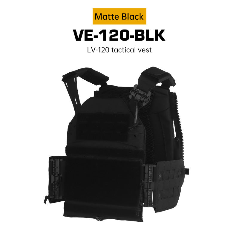 Kamizelka taktyczna do ASG — system MOLLE, typ plate carrier