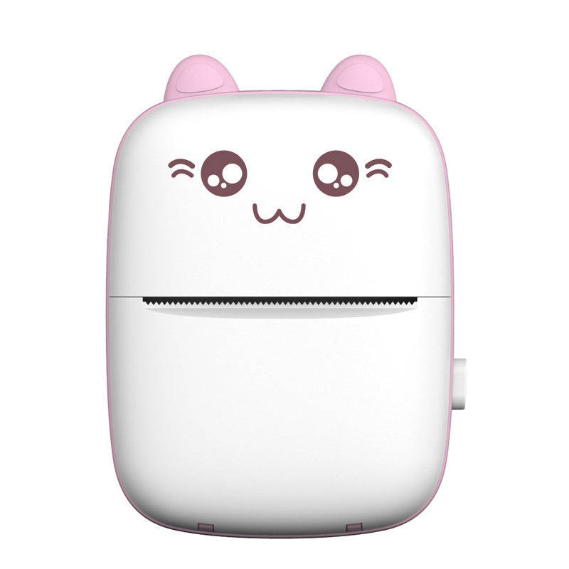 Przenośna Drukarka Termiczna MINI CAT - Bluetooth, Druk Zdjęć i Etykiet