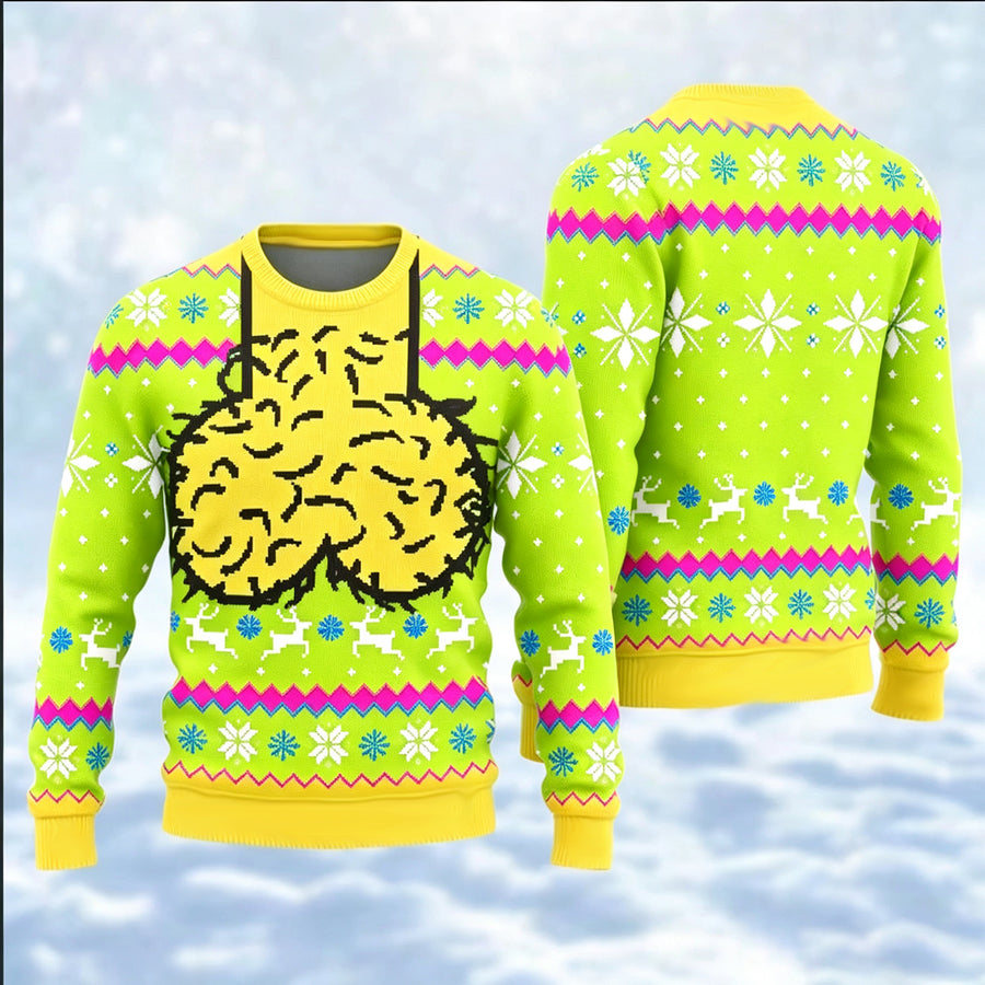 Luźna bluza z kolorowym nadrukiem — S–6XL