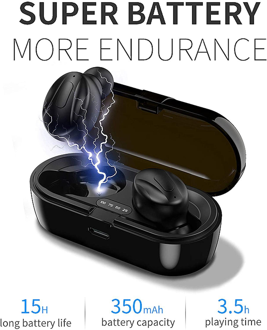 Mini słuchawki douszne TWS Bluetooth 5.0