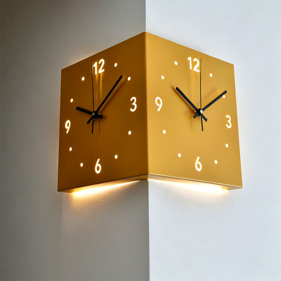Zegar ścienny LED Nordic Dual-Glow