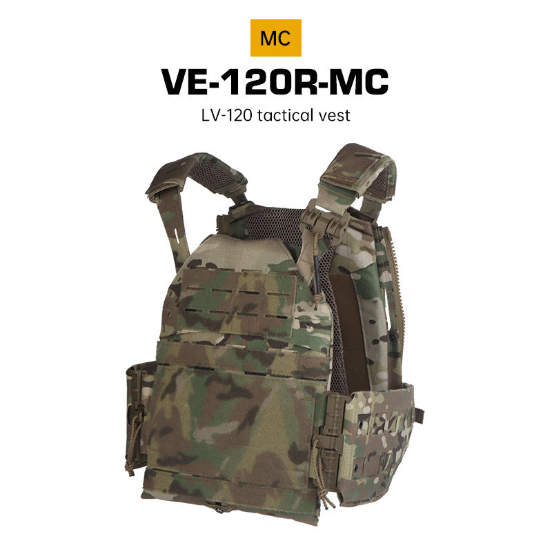 Kamizelka taktyczna do ASG — system MOLLE, typ plate carrier