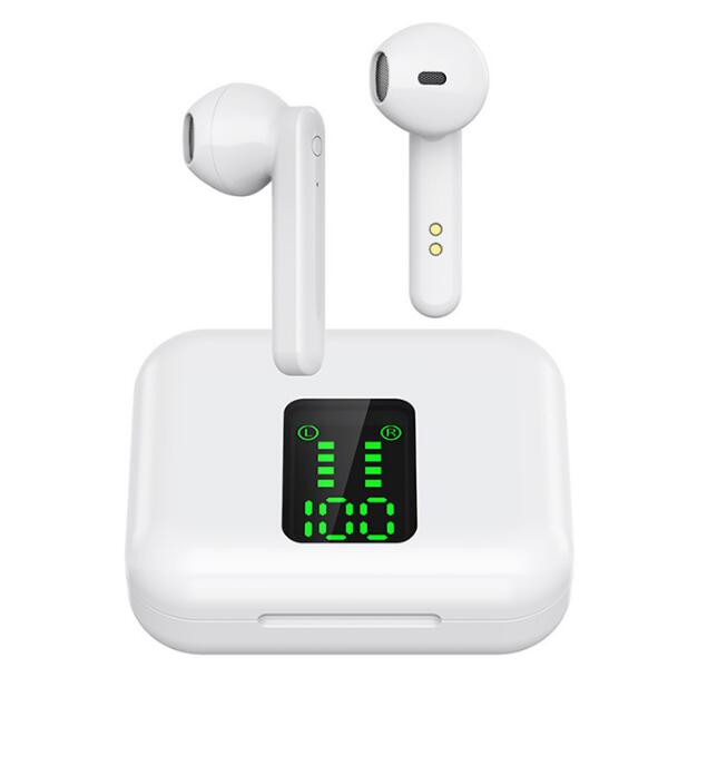 Słuchawki TWS J4 Bluetooth 5.0 z wyświetlaczem LED