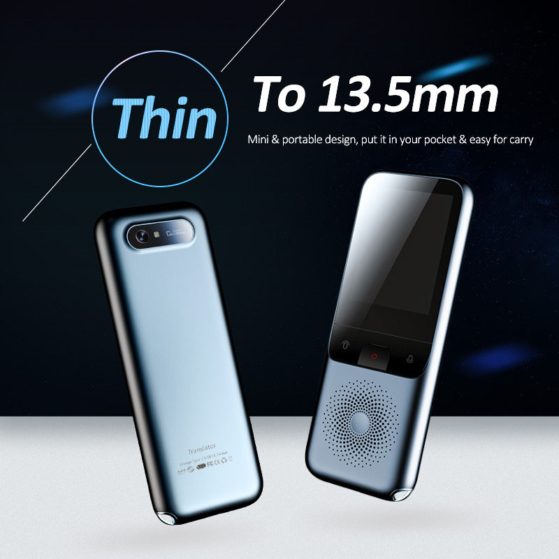 Tłumacz głosowy T11 — 138 języków, Wi-Fi i Bluetooth