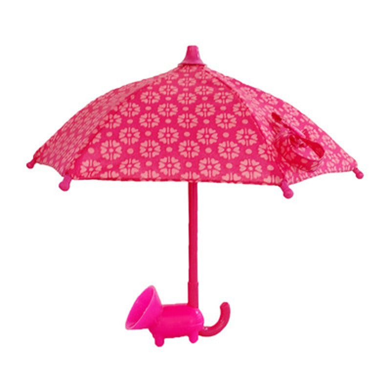 Mini parasolka do telefonu z przyssawką