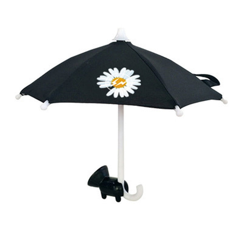 Mini parasolka do telefonu z przyssawką