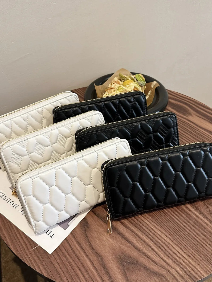 Portfel Slim PU Leather Jednolity
