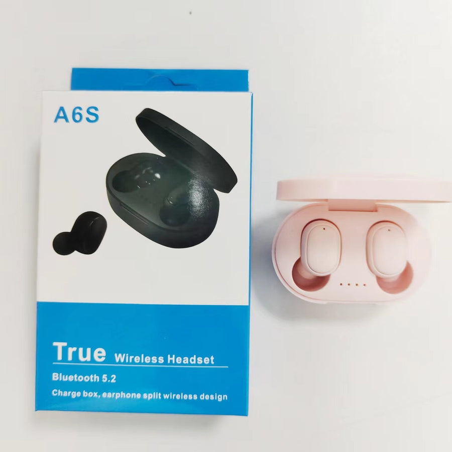 Słuchawki TWS A6S Bluetooth 5.2 z etui