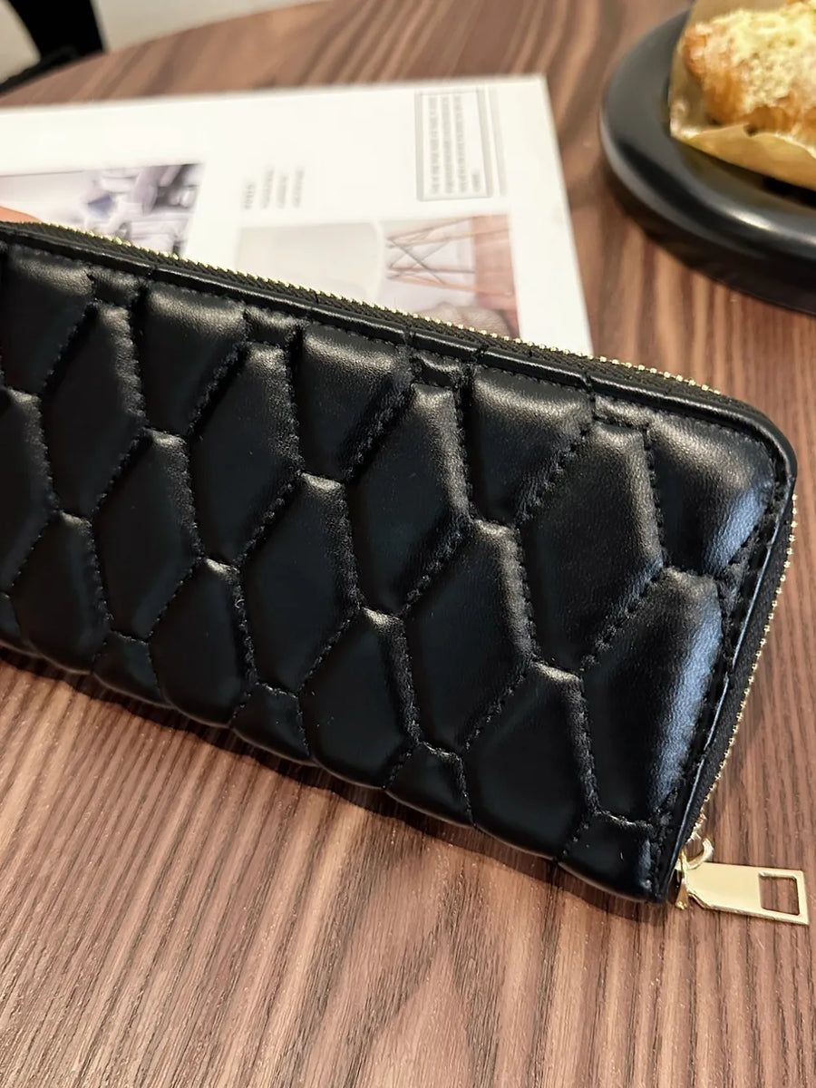 Portfel Slim PU Leather Jednolity