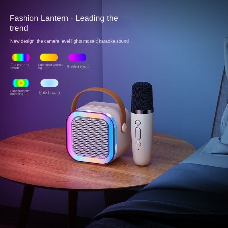 Przenośny zestaw karaoke Bluetooth z mikrofonem