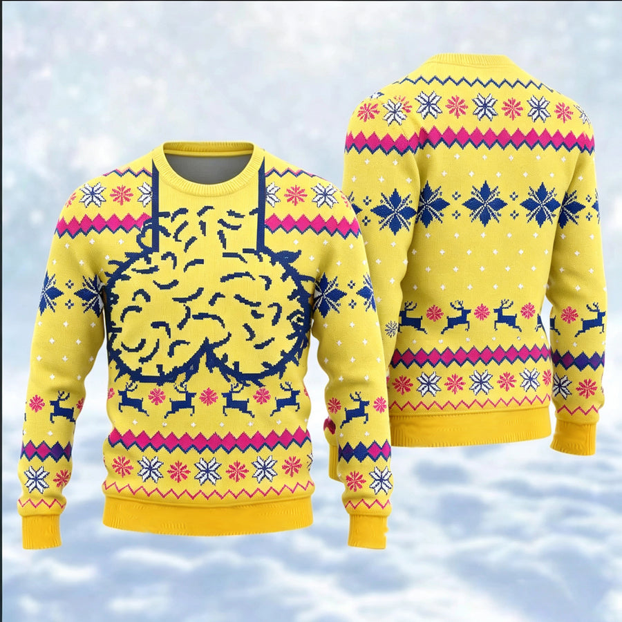 Luźna bluza z kolorowym nadrukiem — S–6XL