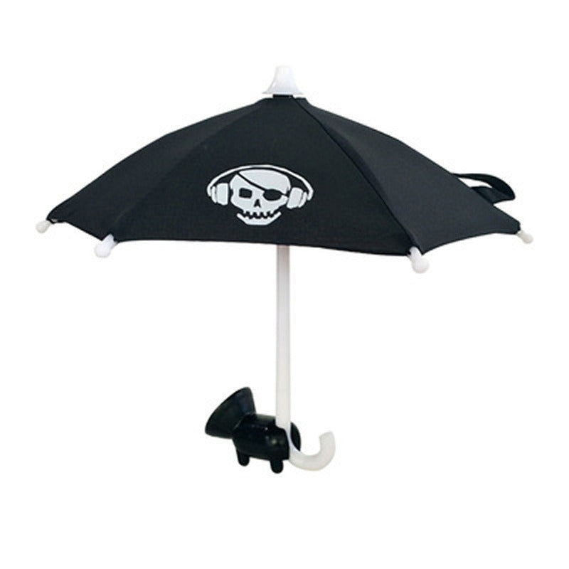 Mini parasolka do telefonu z przyssawką