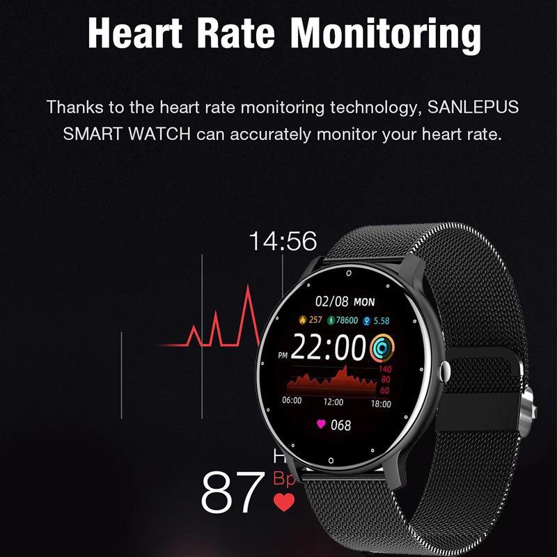 Smartwatch ZL02D z Ciśnieniomierzem