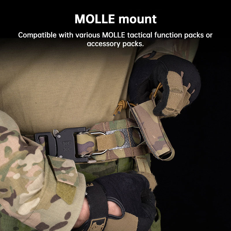 Pas Taktyczny MOLLE Dwuwarstwowy Airsoft