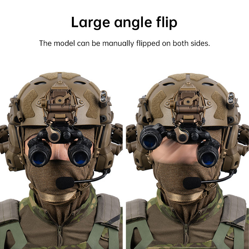 Atrapa Gogli NVG Model DTNVS – Taktyczny Akcesoria do Kasku Airsoft, Paintball i Cosplay