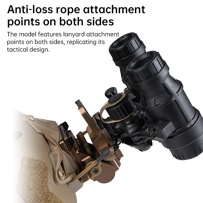 Atrapa Gogli NVG Model DTNVS – Taktyczny Akcesoria do Kasku Airsoft, Paintball i Cosplay