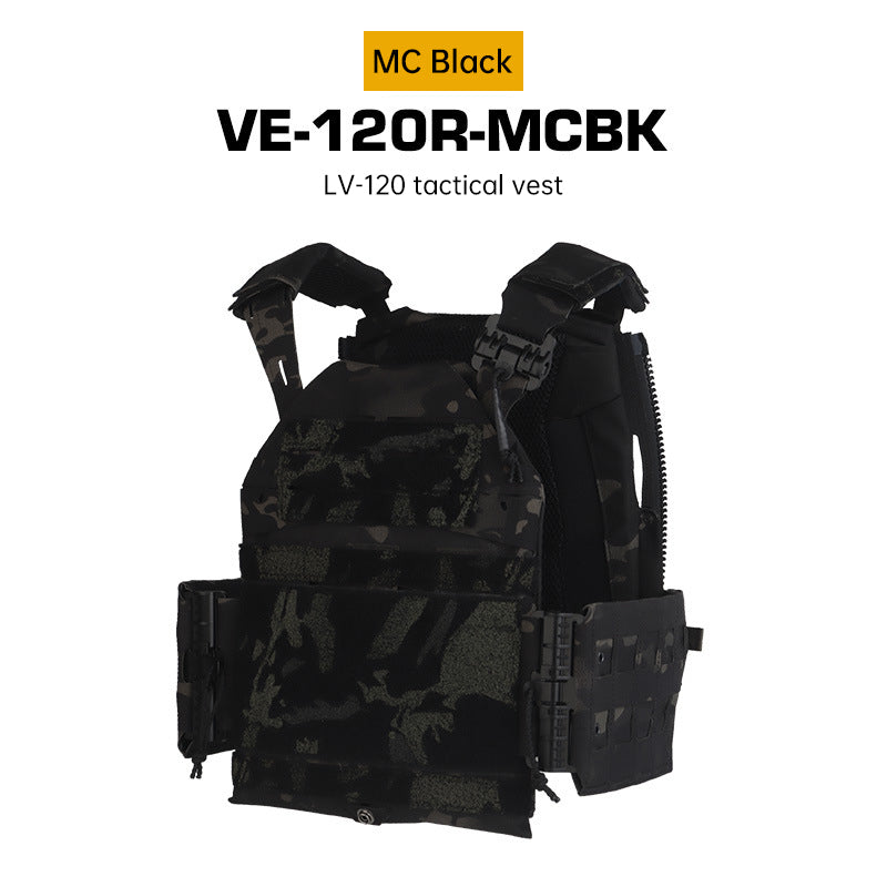 Kamizelka taktyczna do ASG — system MOLLE, typ plate carrier