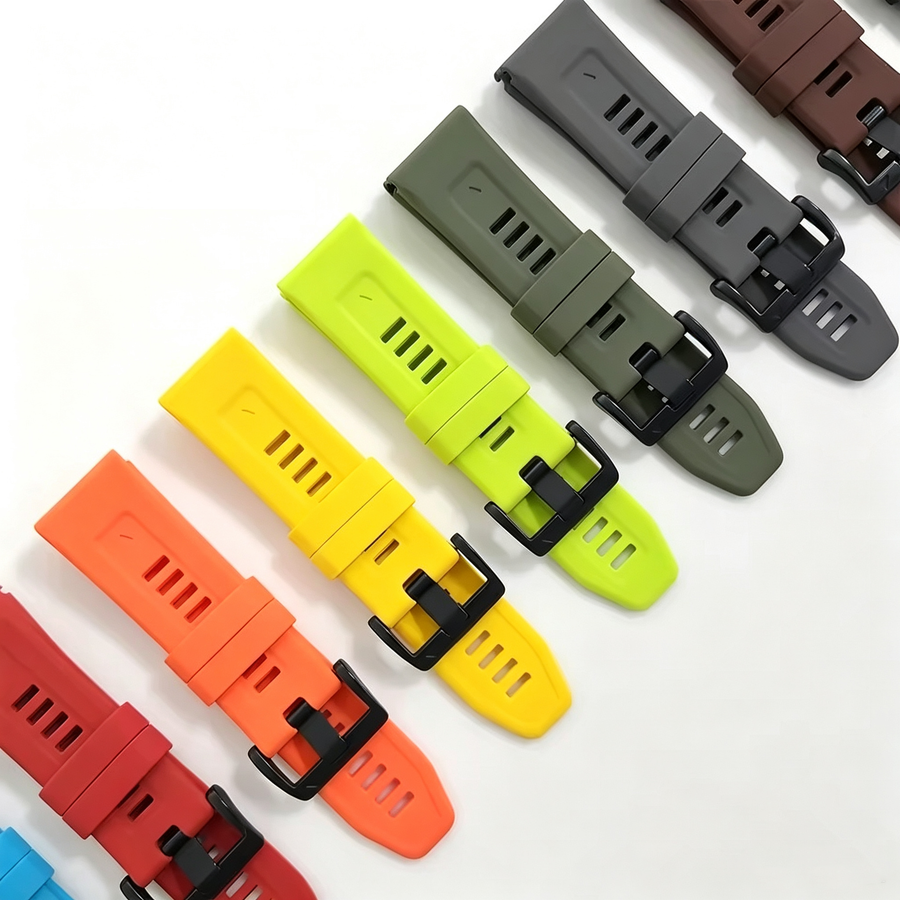 Pasek do Garmin Fenix 8/7X/6X/5X Silikonowy