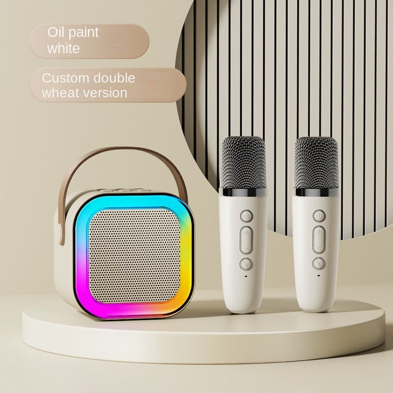 Przenośny zestaw karaoke Bluetooth z mikrofonem