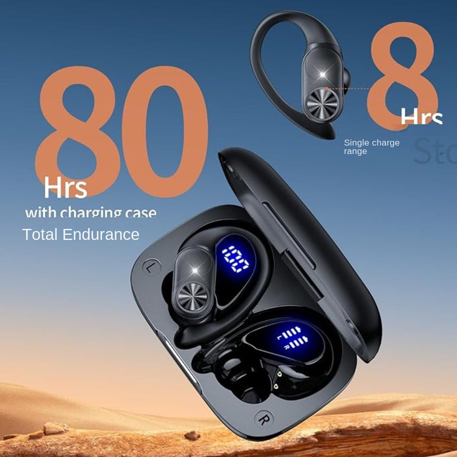 Sportowe słuchawki bezprzewodowe Bluetooth do biegania