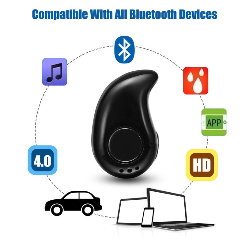 Mini słuchawka Bluetooth z mikrofonem do rozmów