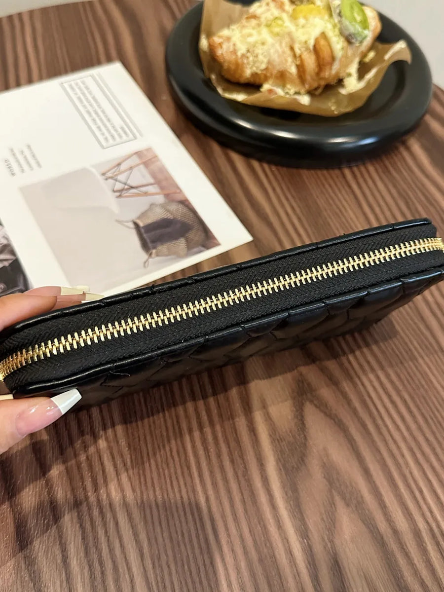 Portfel Slim PU Leather Jednolity