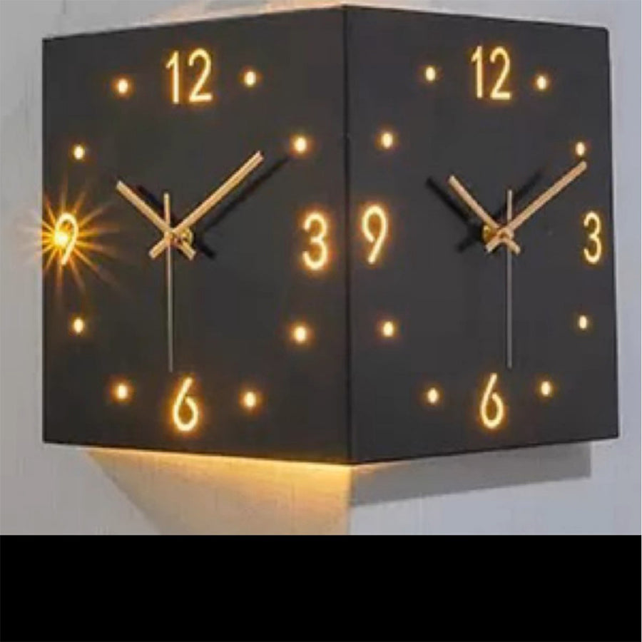 Zegar ścienny LED Nordic Dual-Glow