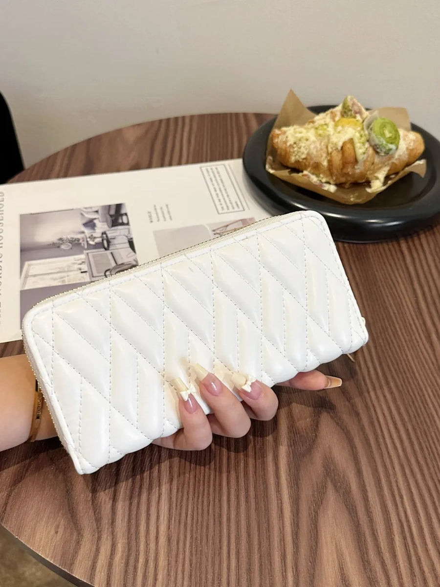 Portfel Slim PU Leather Jednolity