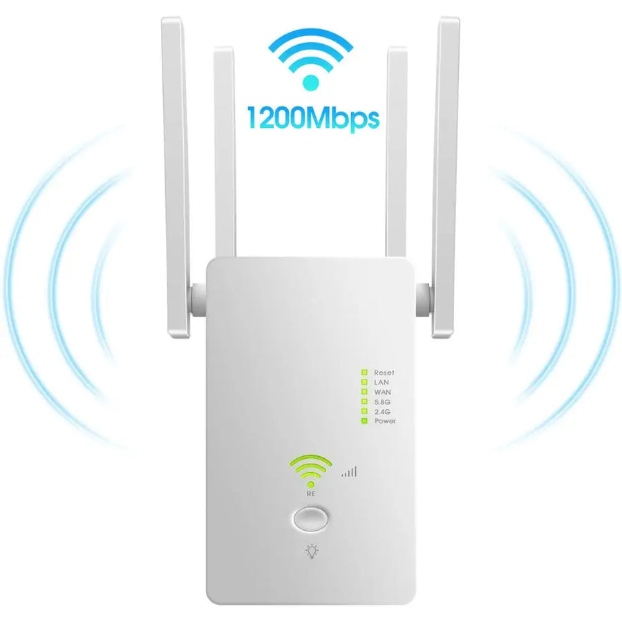 Wzmacniacz Sygnału WiFi 5GHz - Dwuzakresowy, do 1200Mbps